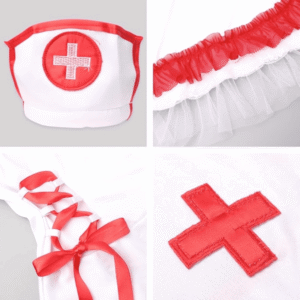 Seductive Three-Piece Nurse Set - Image 3