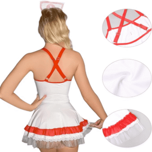 Seductive Three-Piece Nurse Set - Image 4