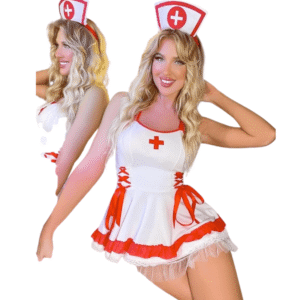 Seductive Three-Piece Nurse Set - Image 6