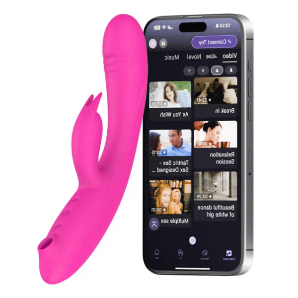 App Controlled AI Rabbit Vibrator