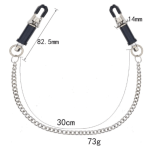 Nipple Clamps & Chain - Image 2